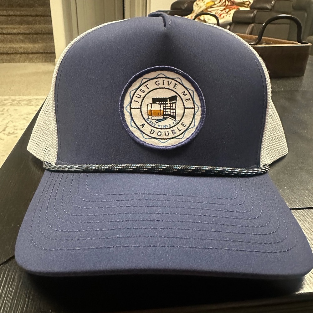 Men's "just give me a double" snapback hat new